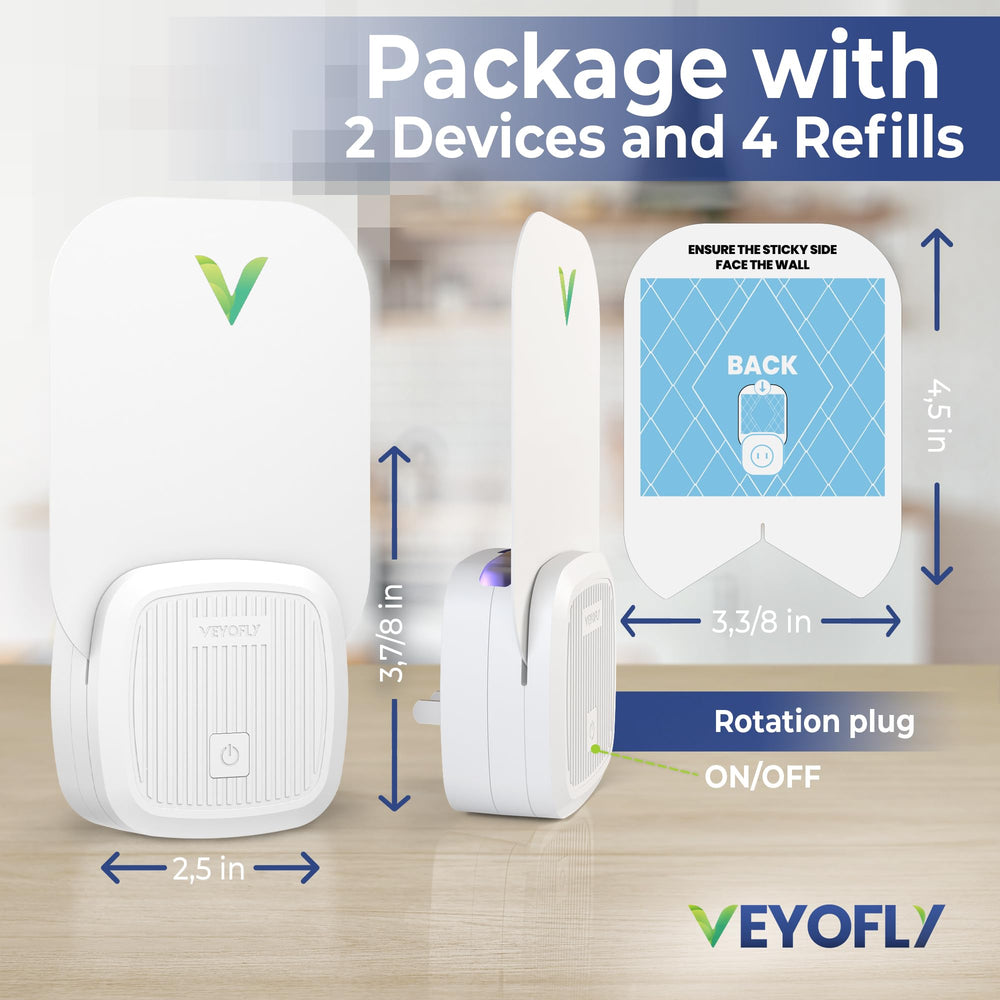VEYOFLY held in hand showing compact size and versatile placement benefit