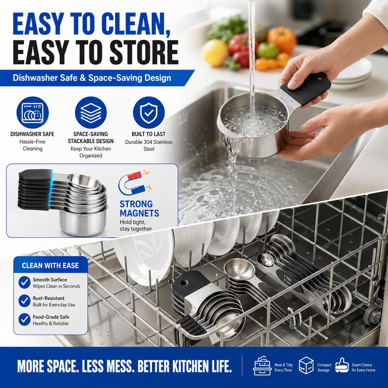 vfuni set en cocina organizada que agiliza la preparación y el orden
