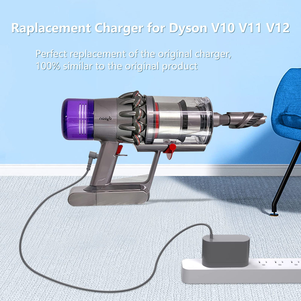 vhbw conector insertado en aspiradora mostrando ajuste preciso
