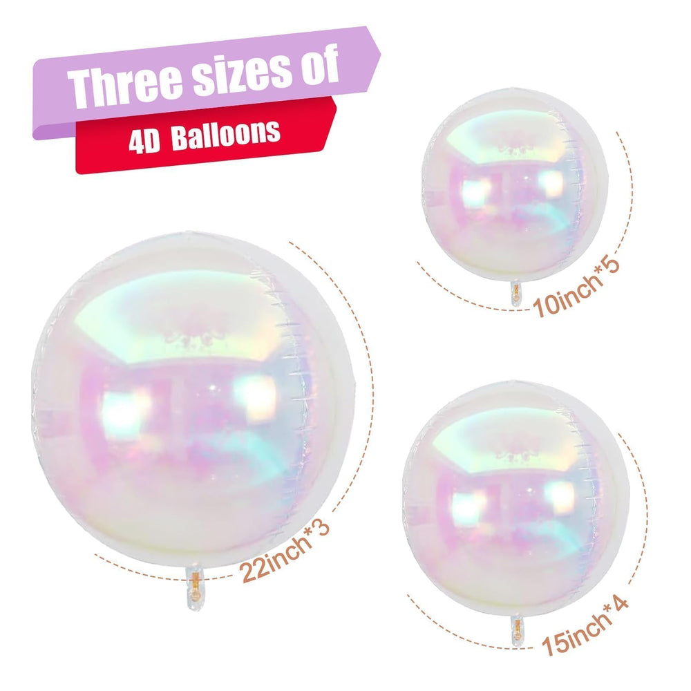 Vibzox globo 22 pulgadas textura aluminio detalle resistente