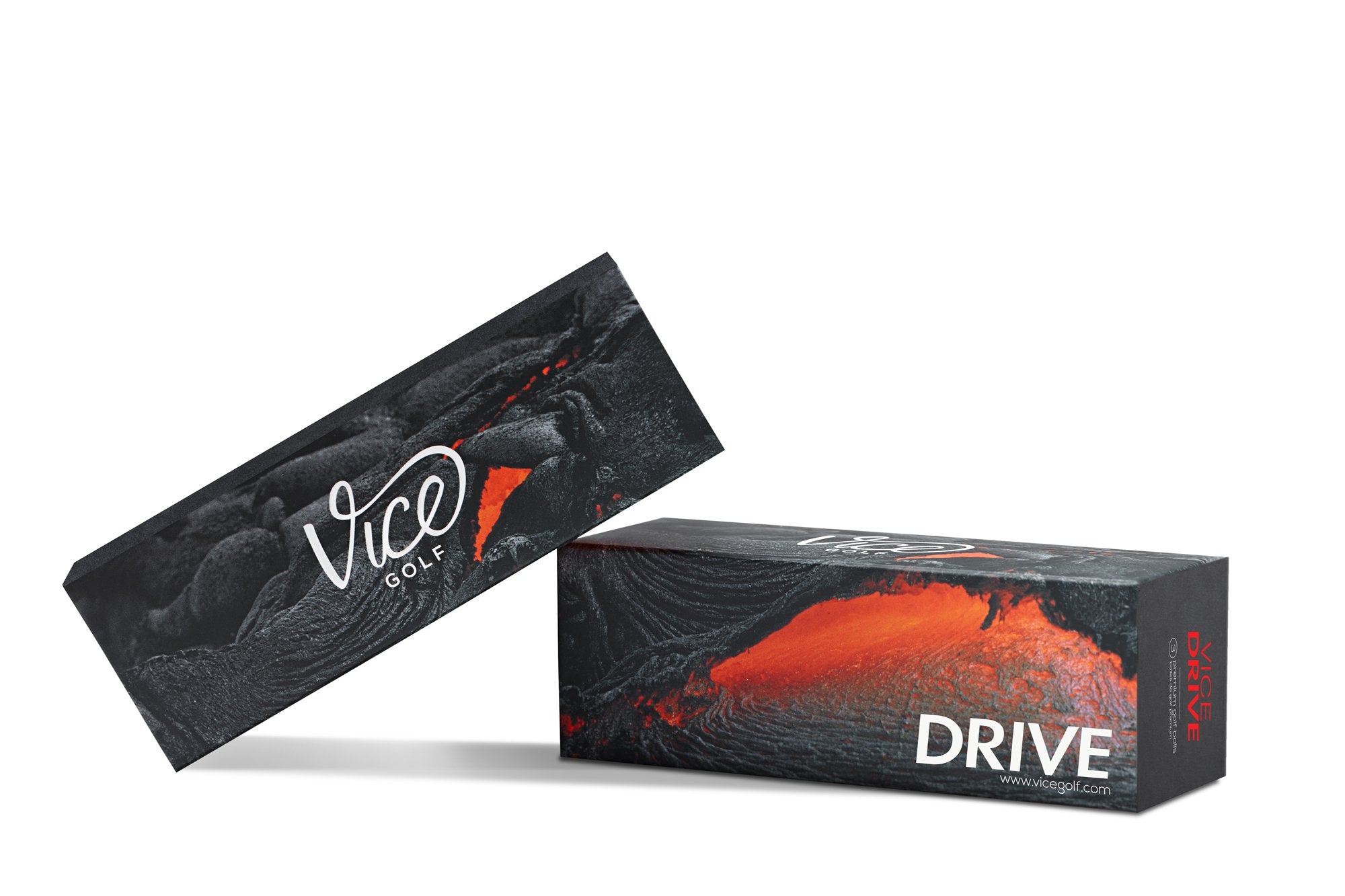 Vice Golf detalle de cubierta Surlyn que resalta dureza y durabilidad
