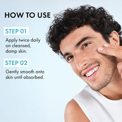 VICHY application on hand demonstrating visible plumping and smooth feel