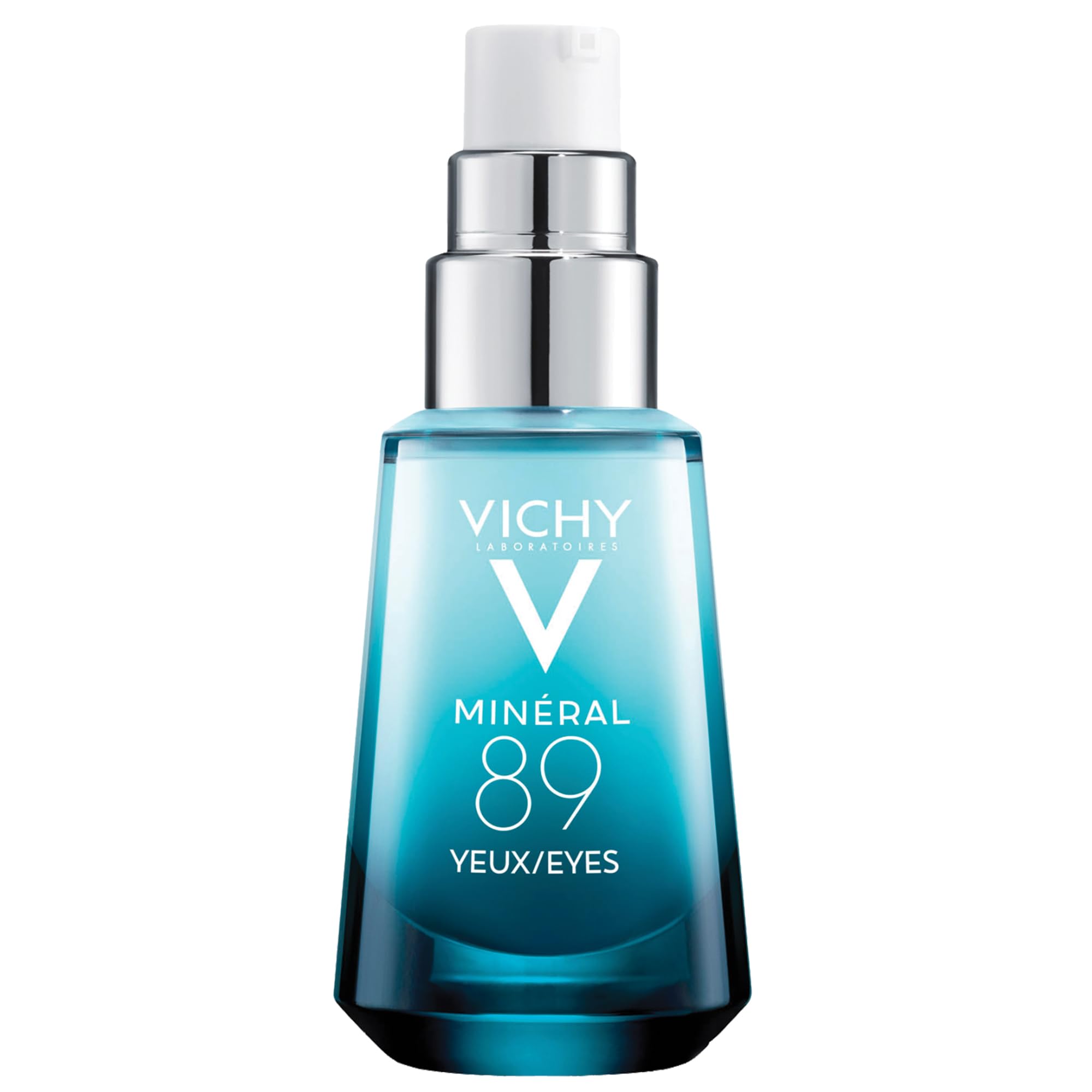 VICHY frasco frontal del Mineral 89 Eye con diseño compacto y beneficio hidratante