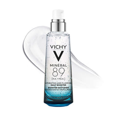 Vichy Minéral 89 frasco frontal mostrando diseño y pureza