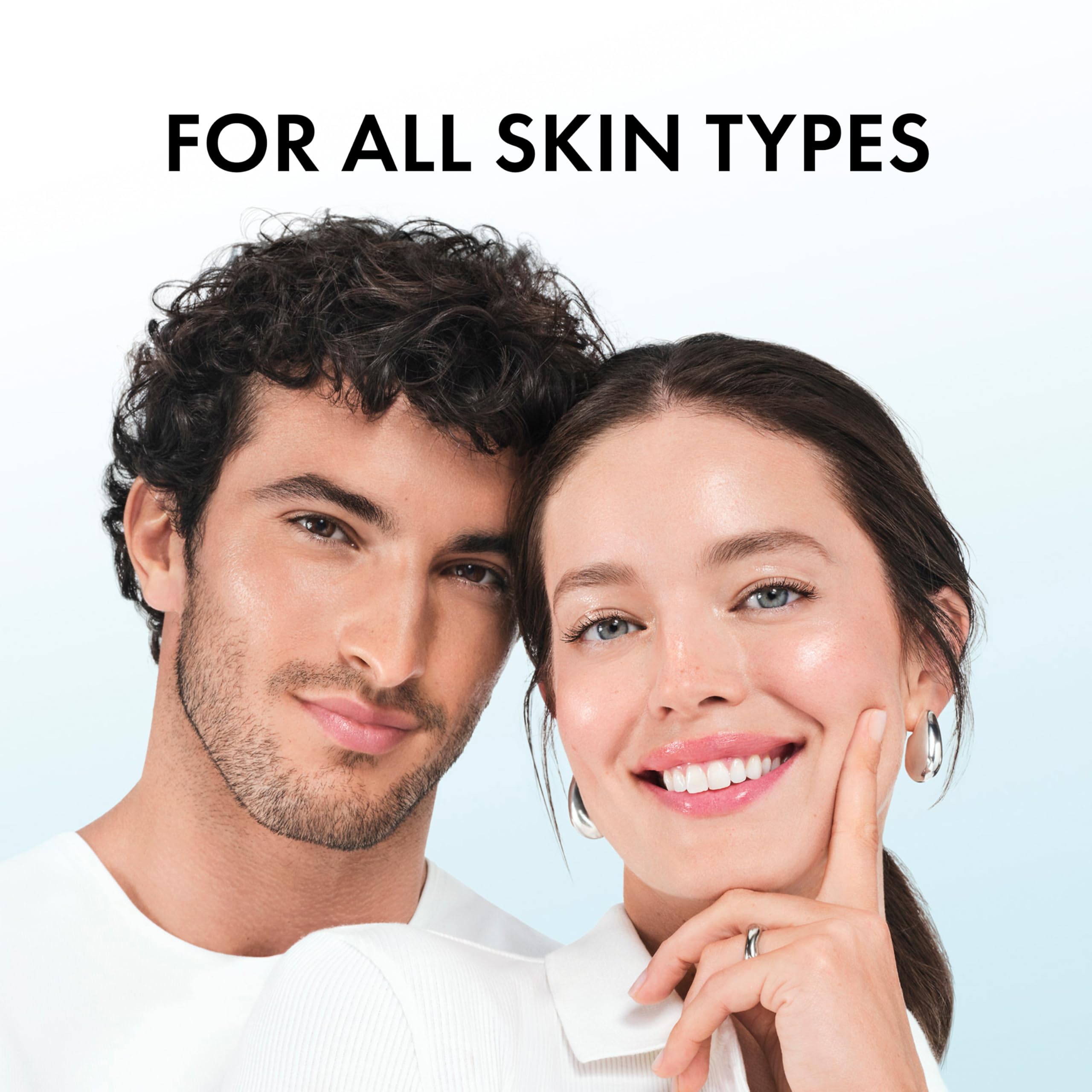 VICHY gel texture closeup showing lightweight formula for quick absorption