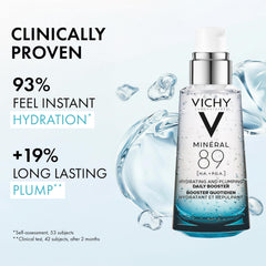 VICHY pump and cap detail highlighting clean dispensing and hygienic use