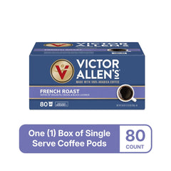 Victor Allen's cápsula insertada en Keurig demostrando uso fácil