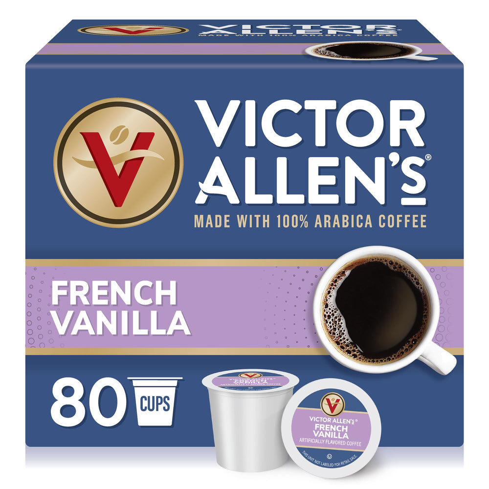 Victor Allen's frente del empaque mostrando 80 cápsulas y ventaja de cantidad