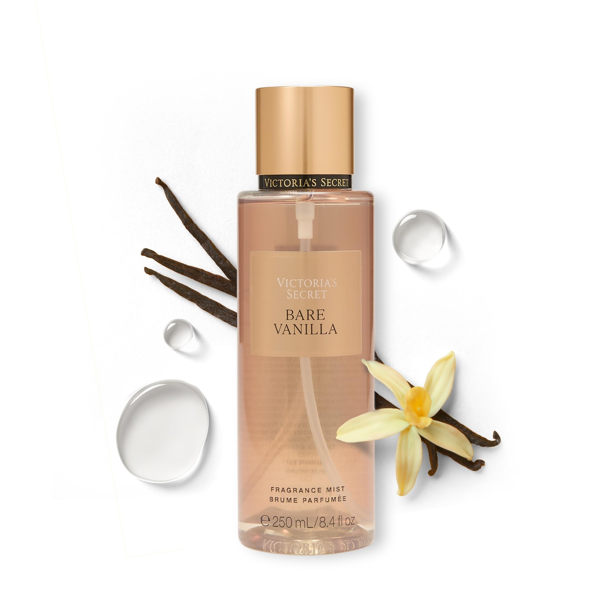 Victoria's Secret textura de la loción Bare Vanilla hidratación visible y rápida absorción