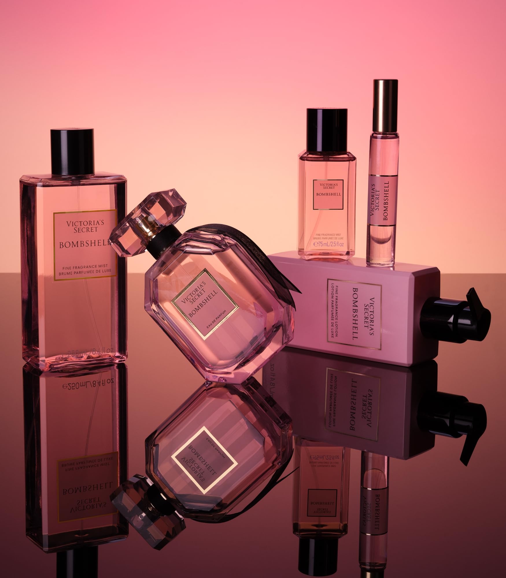 Victoria's Secret envase Bombshell a escala 250 ml ideal para llevar