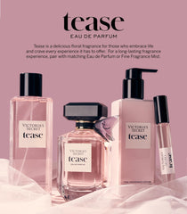 Victoria's Secret bruma sobre la piel ilustrando textura ligera y sensación fresca
