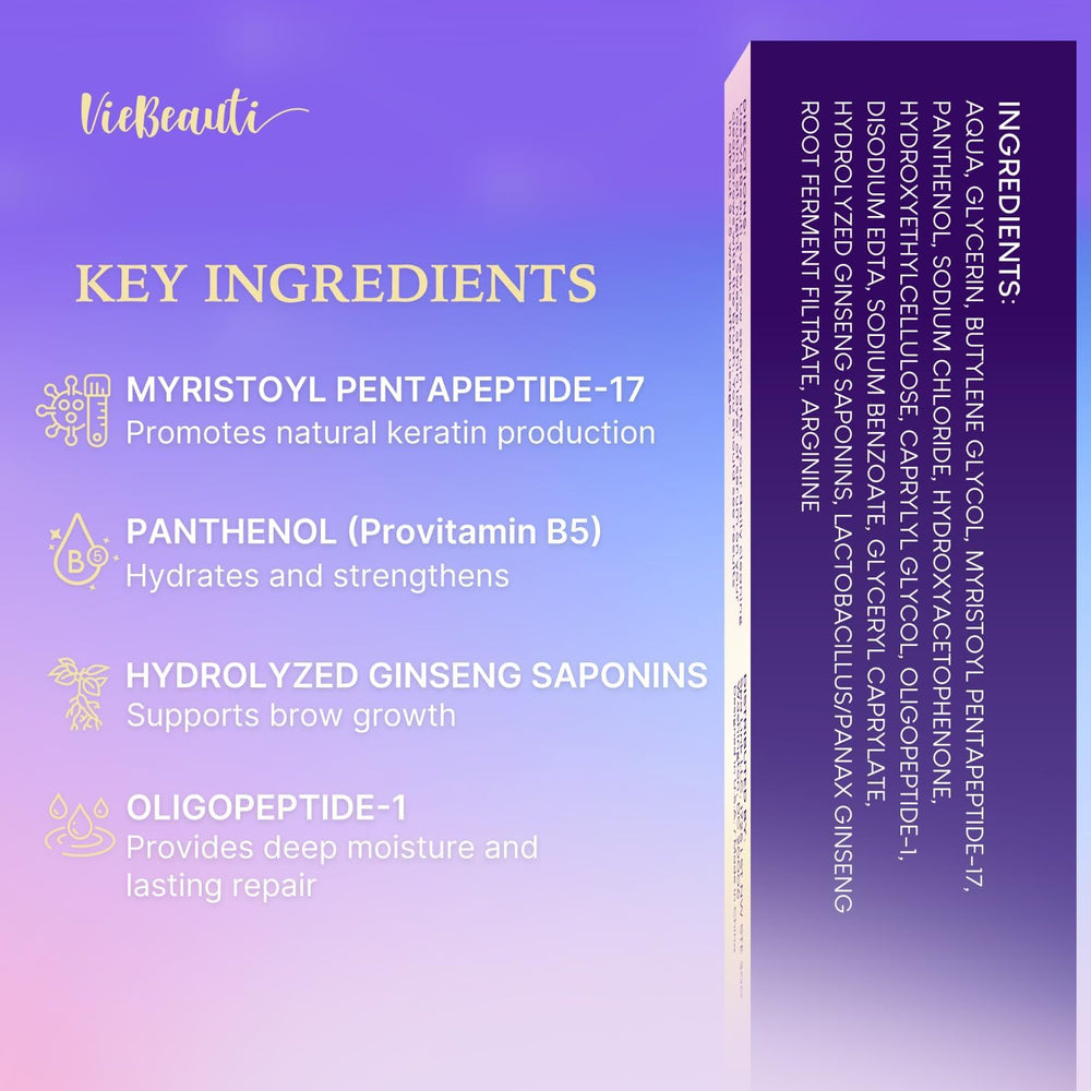 VieBeauti textura del sérum en la mano absorción ligera