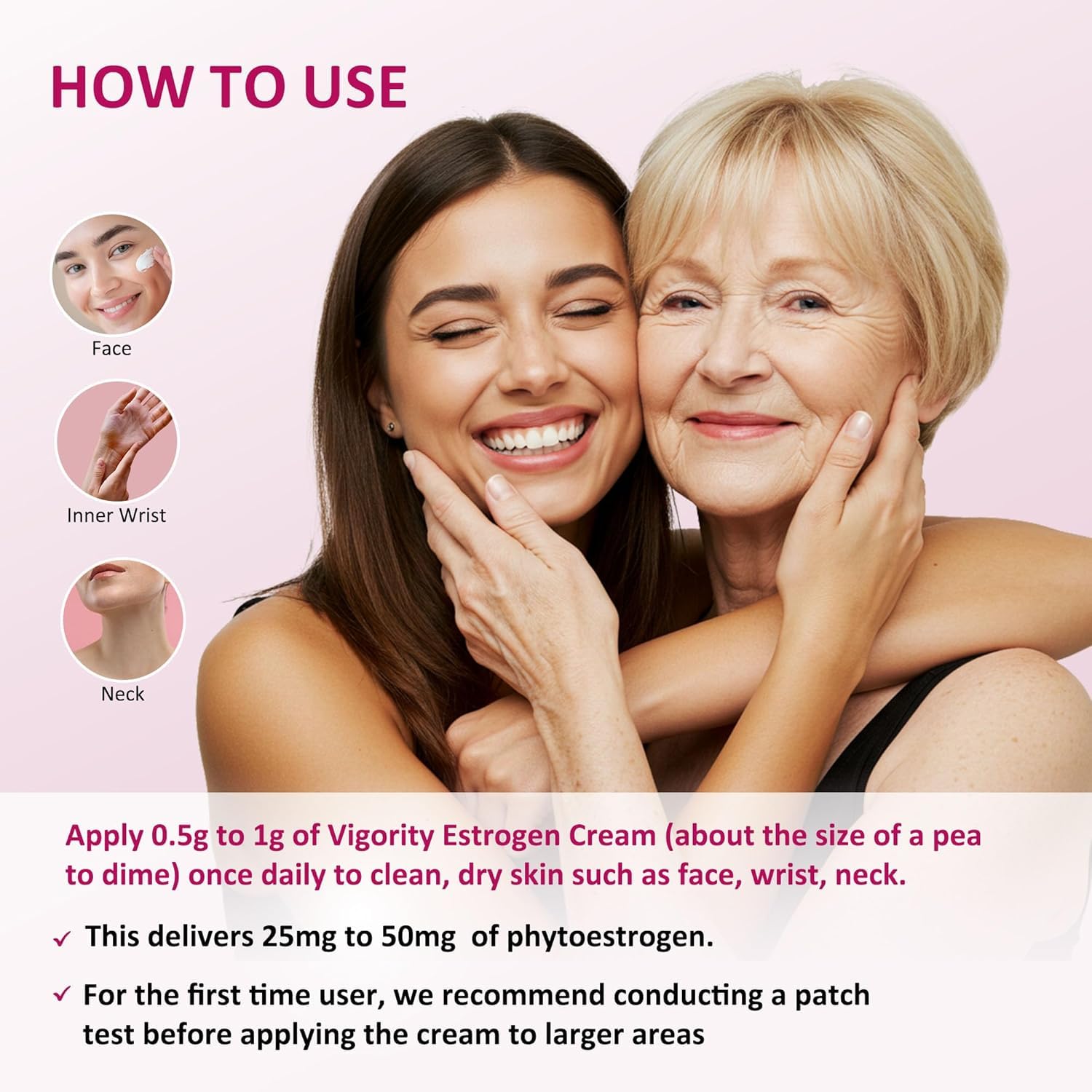 Vigority etiqueta legible con listado de ingredientes y beneficios
