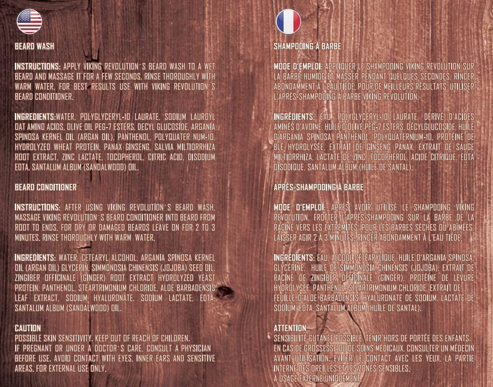 Viking Revolution aceite nativo detalle para hidratación profunda