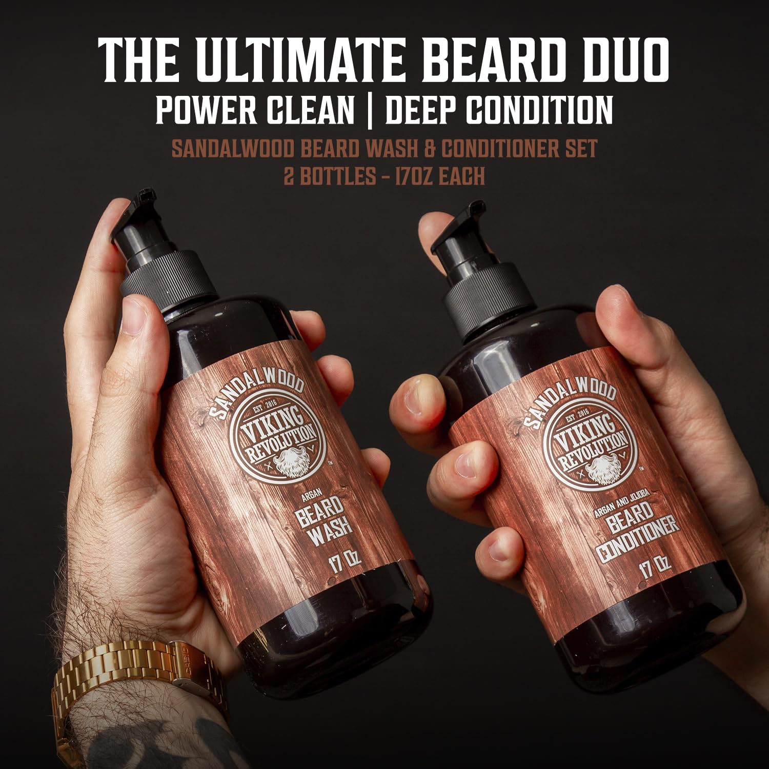 Viking Revolution botellas juntas demostrando kit completo inmediato