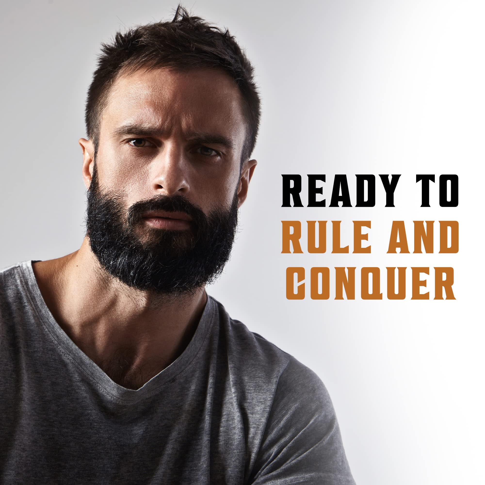 Viking Revolution hombre con barba arreglada en ambiente lifestyle mostrando acabado y aroma