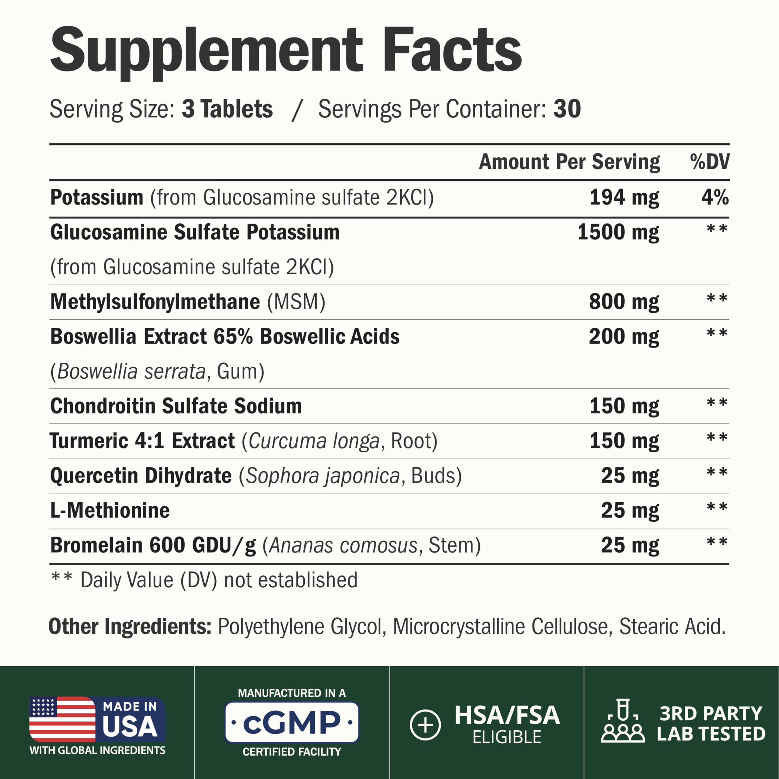 Vimerson Health primer plano de una tableta fácil de tragar y sin sabor residual