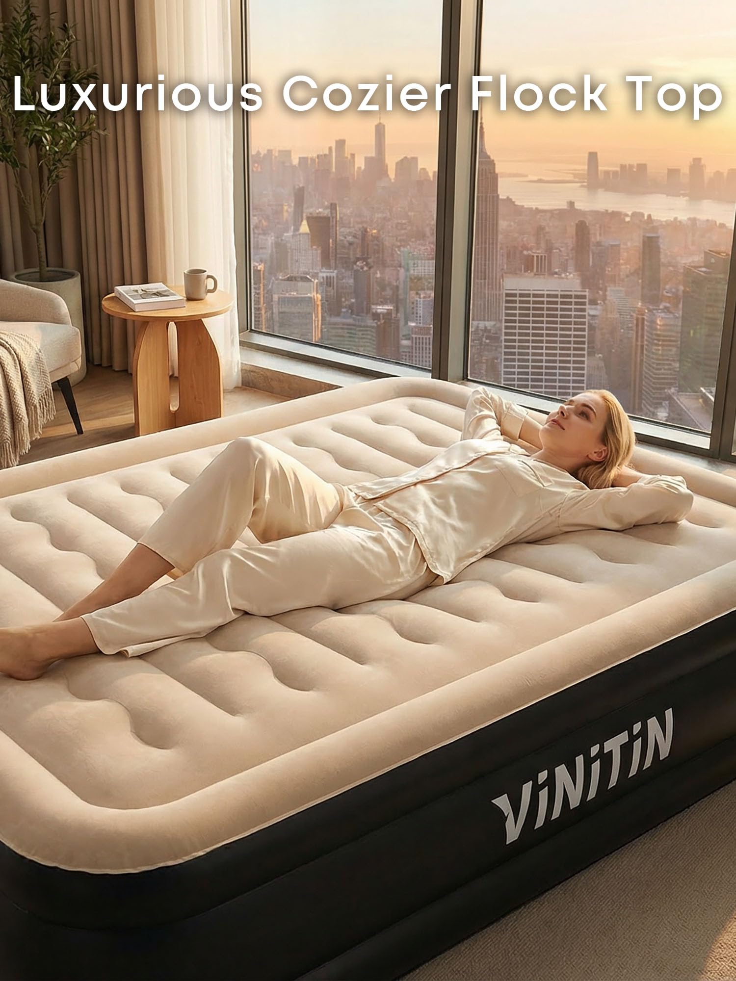 Vinitin textura aterciopelada resistente, superficie suave y silenciosa