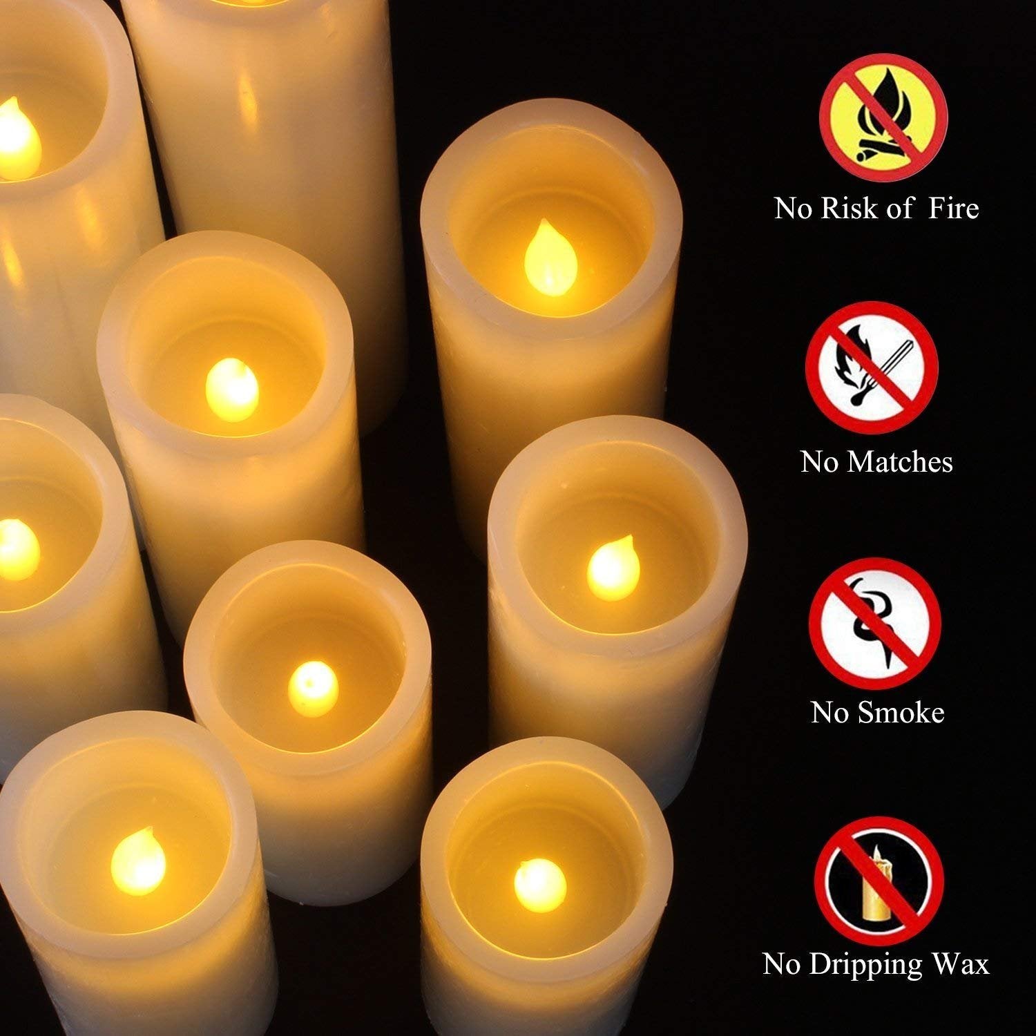 Vinkor candles on dining table styling illustrating safe ambiance for events