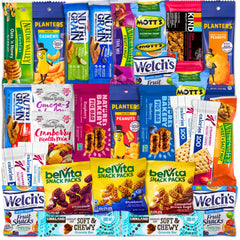 Vintage Candy Co. caja frontal con 28 snacks, ideal para regalar