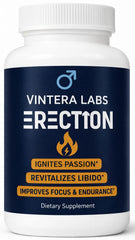 VINTERA LABS frontal del empaque mostrando información de producto y presentación