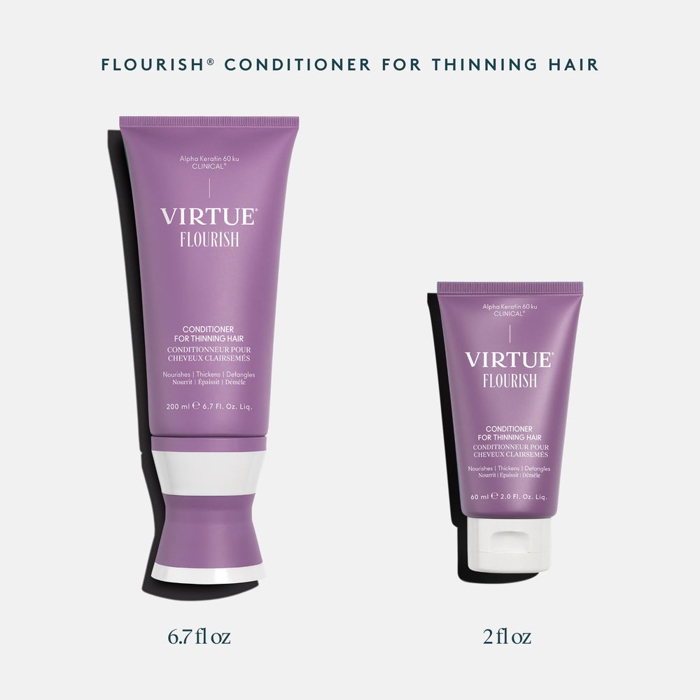 Virtue en cabello húmedo tras champú para desenredar y suavizar