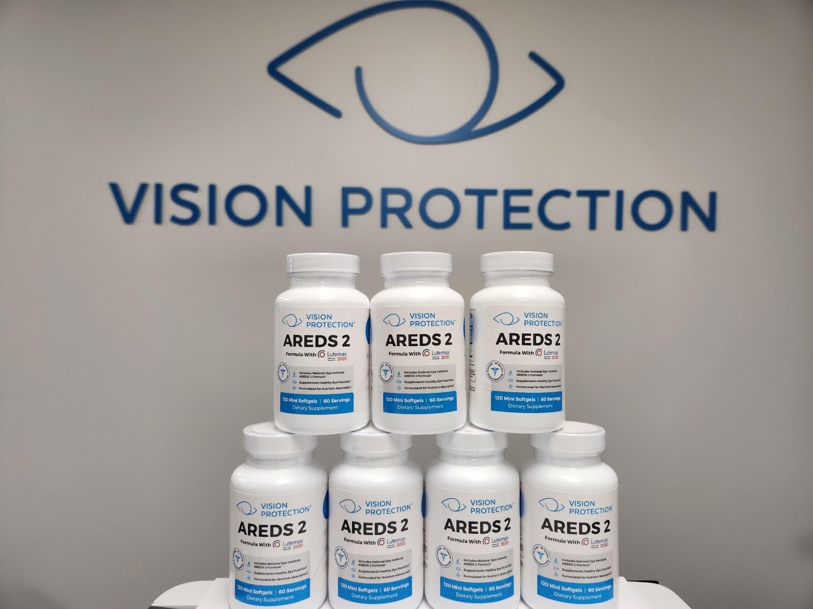 VISION PROTECTION envase que indica suministro para 60 días práctico