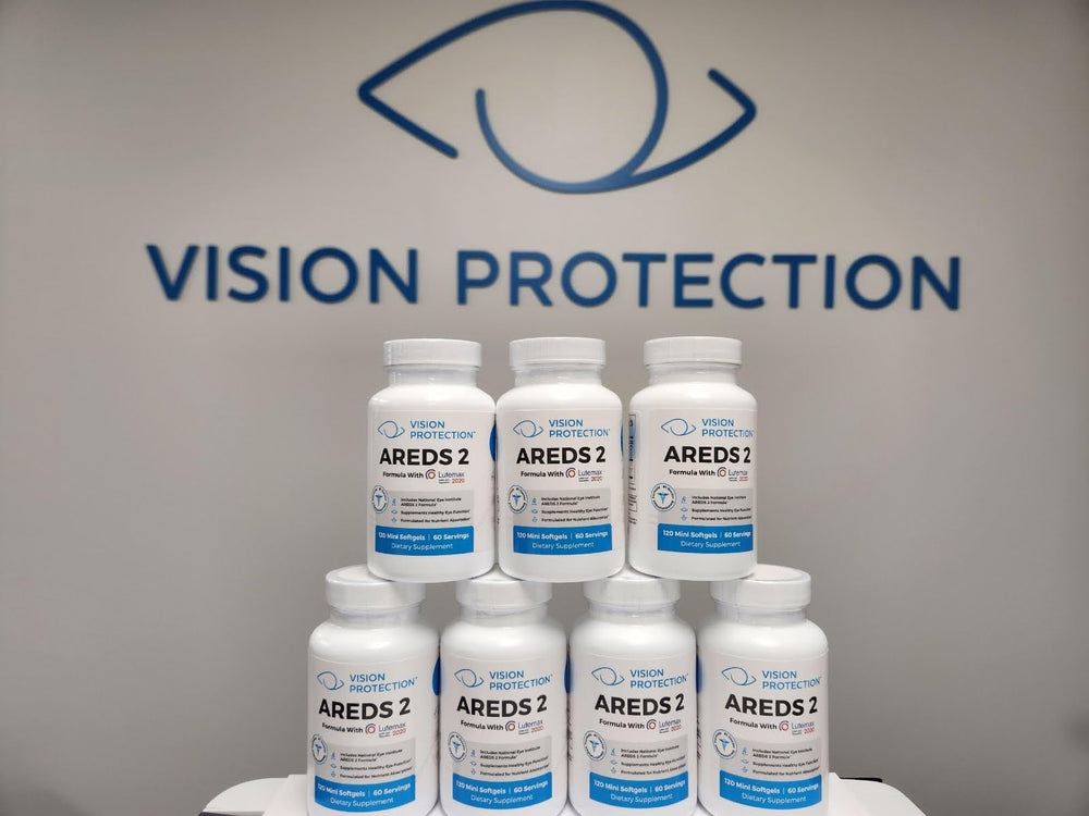 VISION PROTECTION envase que indica suministro para 60 días práctico