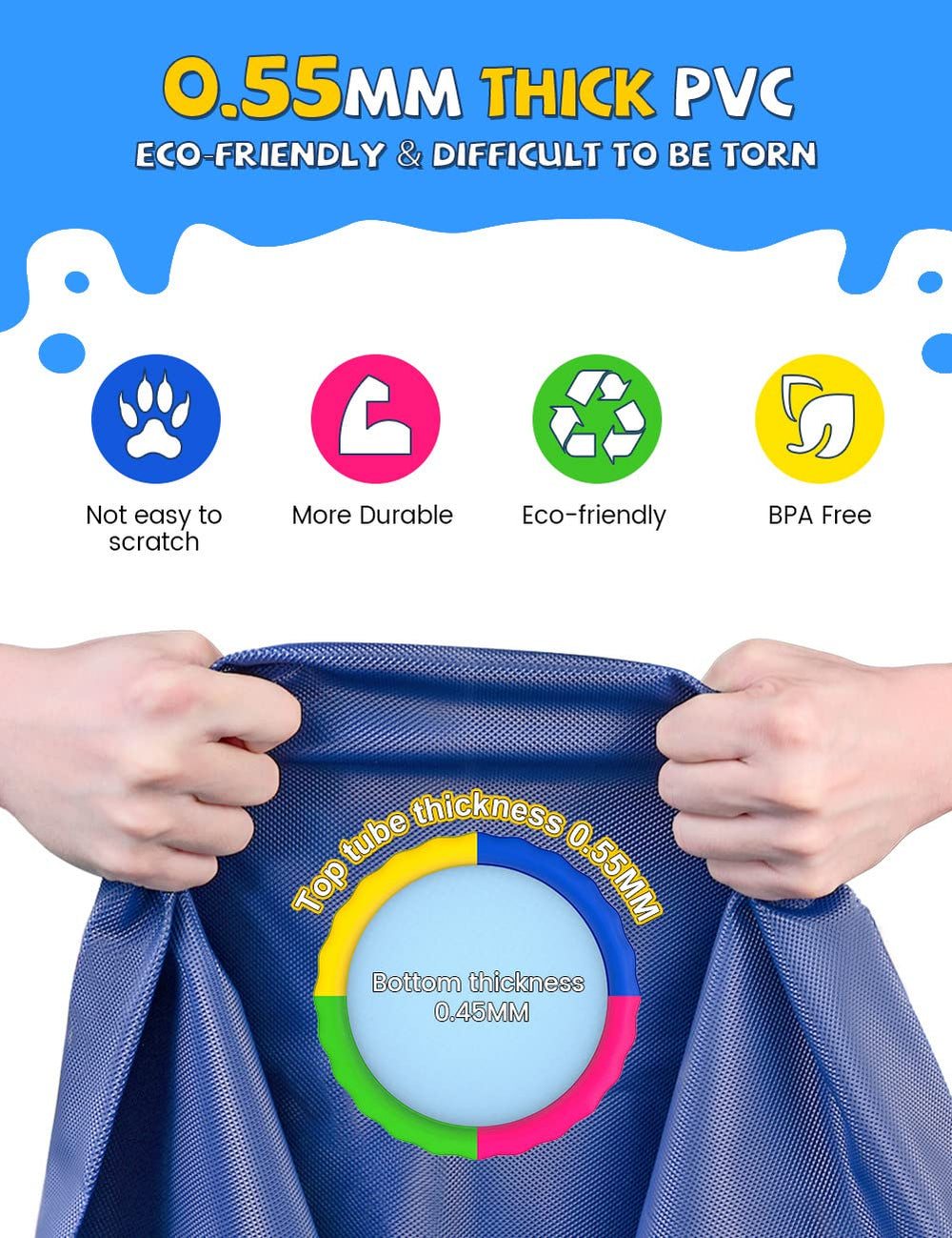 VISTOP textura antideslizante en primer plano que mejora la seguridad