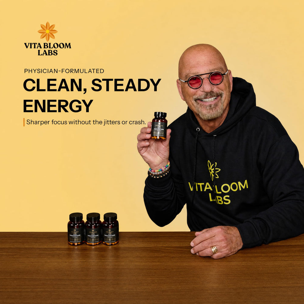Vita Bloom Labs varias cápsulas dentro del frasco para ver cantidad