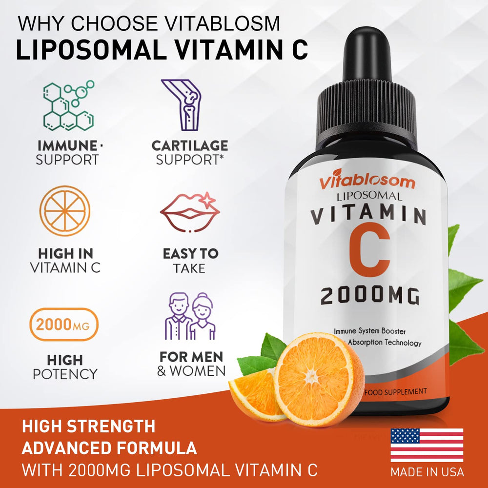 Vitablosom pack de dos botellas 60 ml pensado para suministro mensual