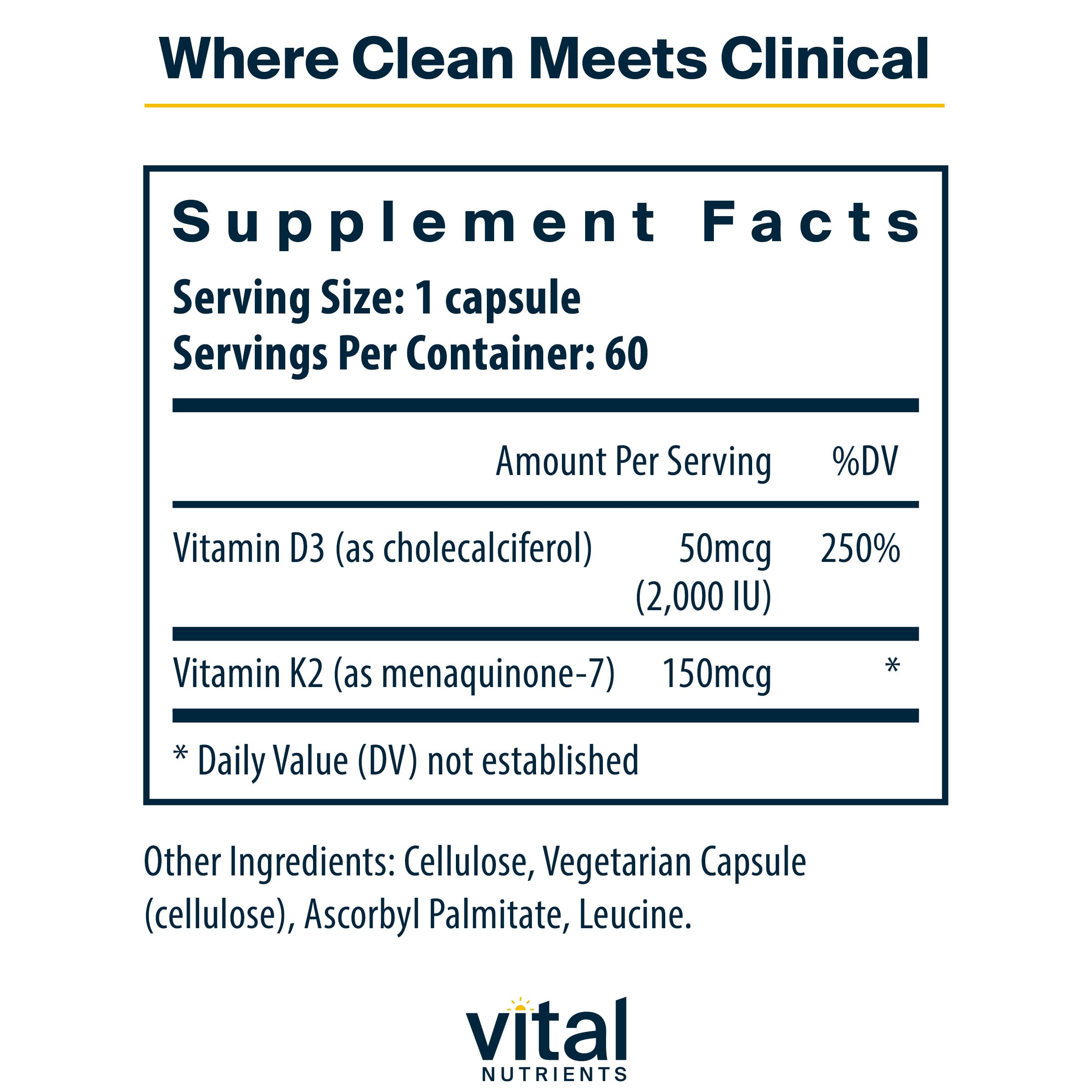 Vital Nutrients cápsula en primer plano destacando forma y absorción