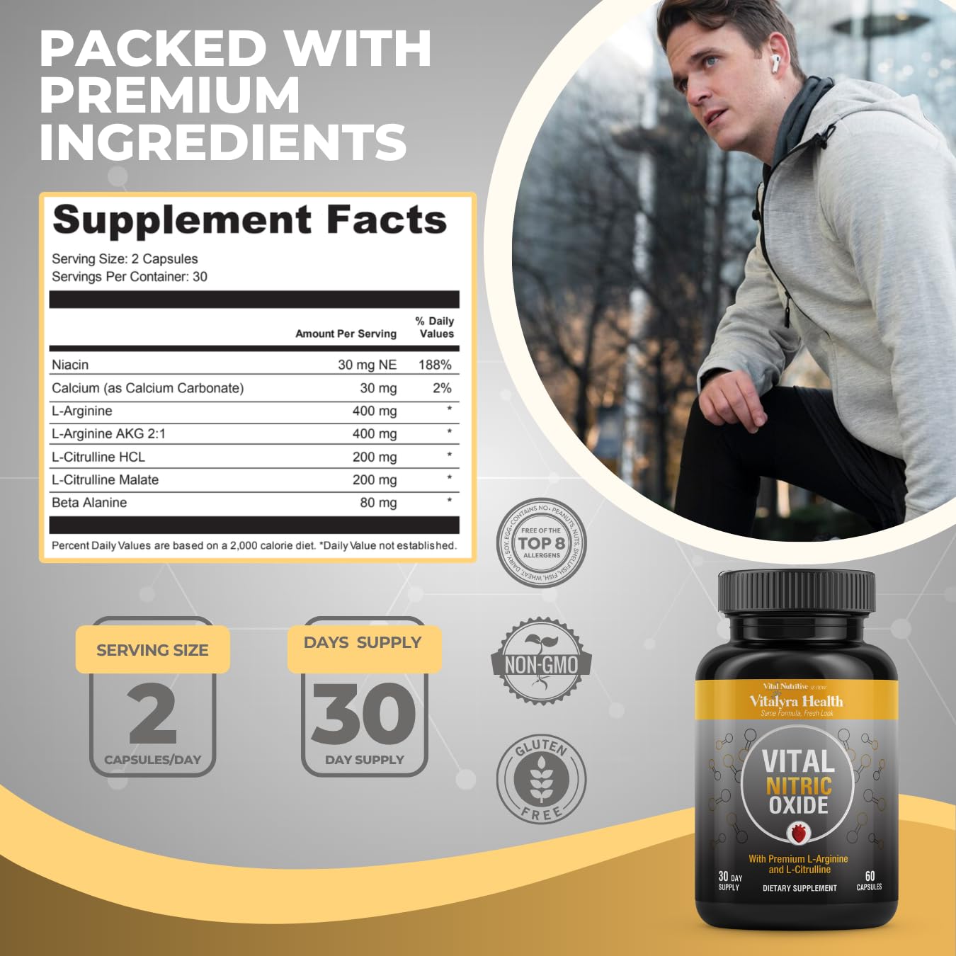 VITAL NUTRITIVE dosificación con cuchara para medir porción exacta