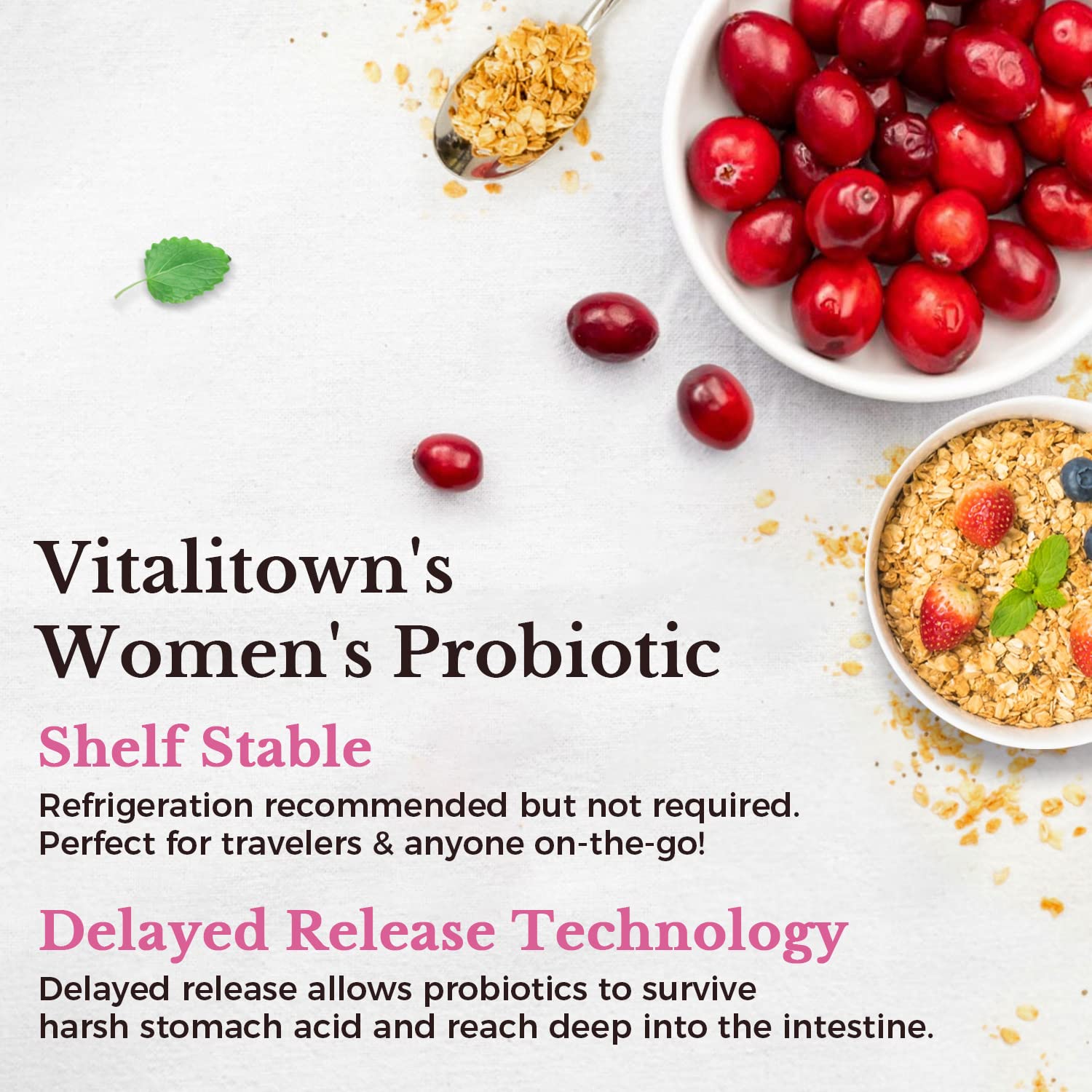 Vitalitown etiqueta nutricional detallada para verificar cepas