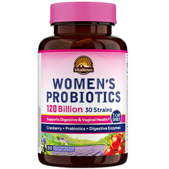 Vitalitown envase frontal mostrando la marca y beneficio diario
