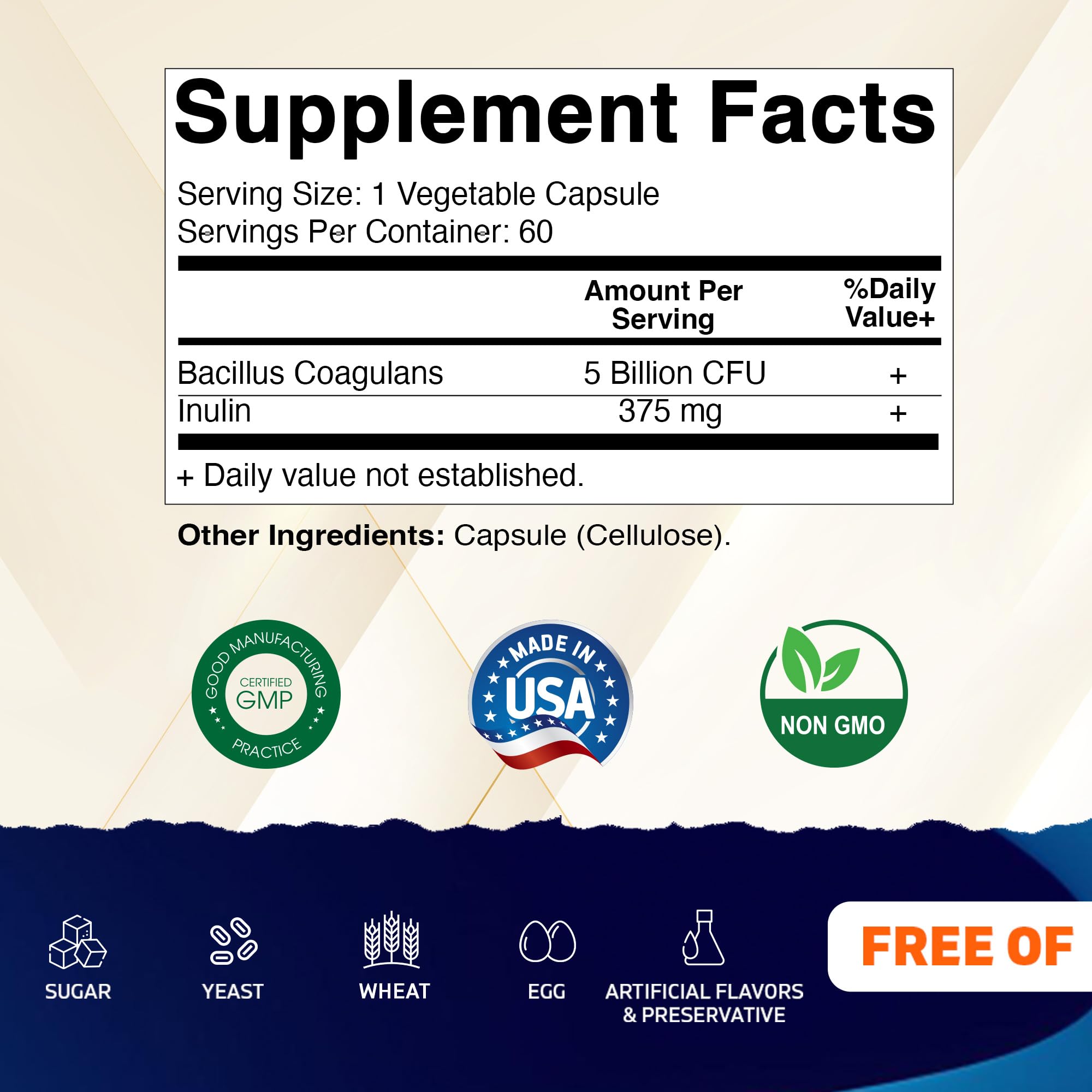 Vitamatic cápsula vegetal detalle que muestra textura segura