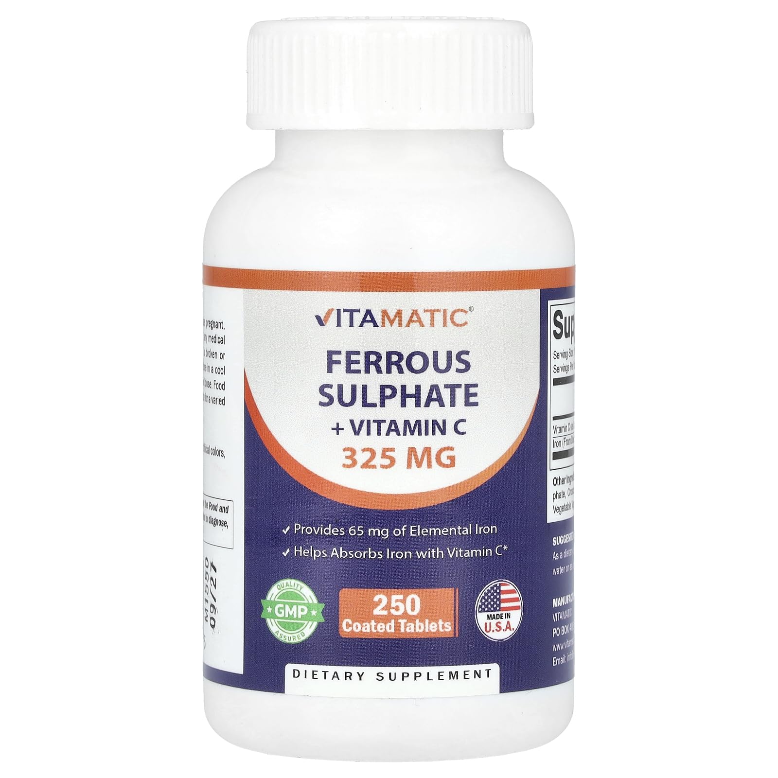 Vitamatic frente del envase mostrando etiqueta clara y beneficios