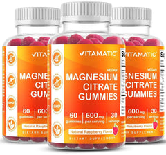 Vitamatic envase frontal mostrando 60 gomitas y etiqueta clara