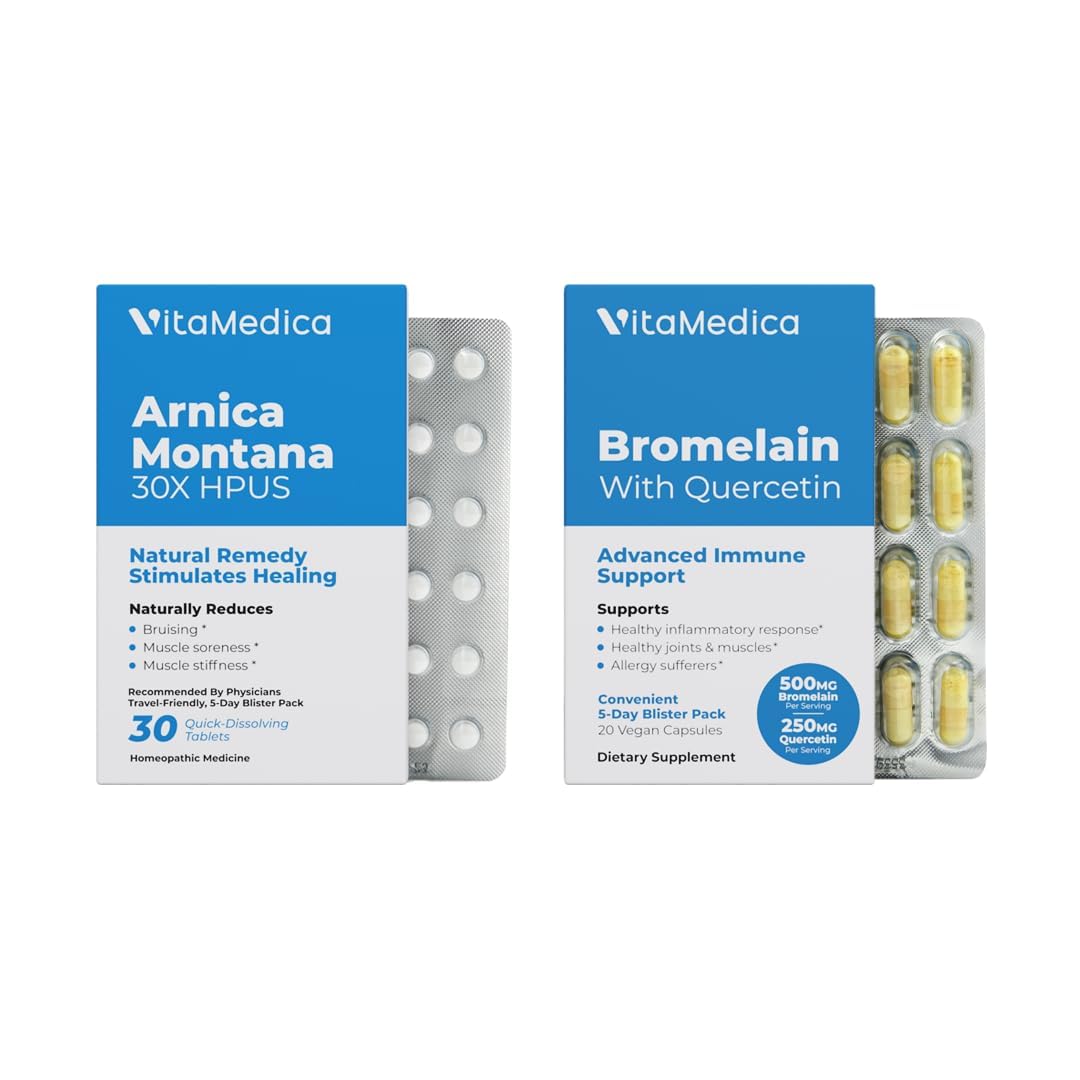 VitaMedica pack frontal mostrando el estuche y blíster para manejo práctico