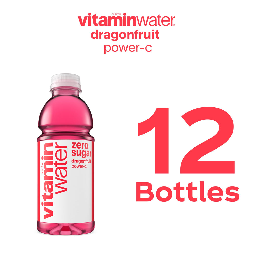 vitaminwater pack de 12 botellas listo para almacenamiento y uso continuado