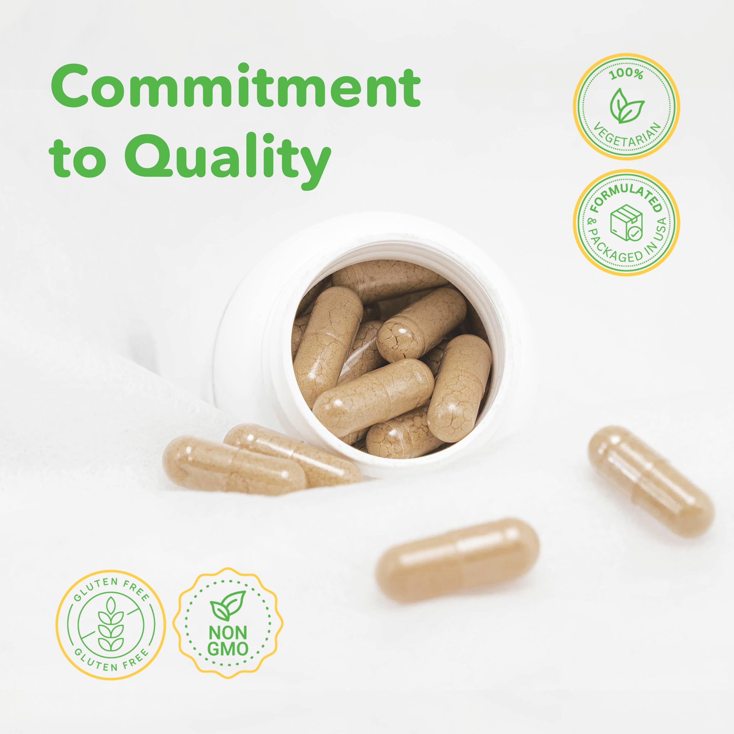 VITASUPPORTMD bottle open with capsules visible for trusted daily use