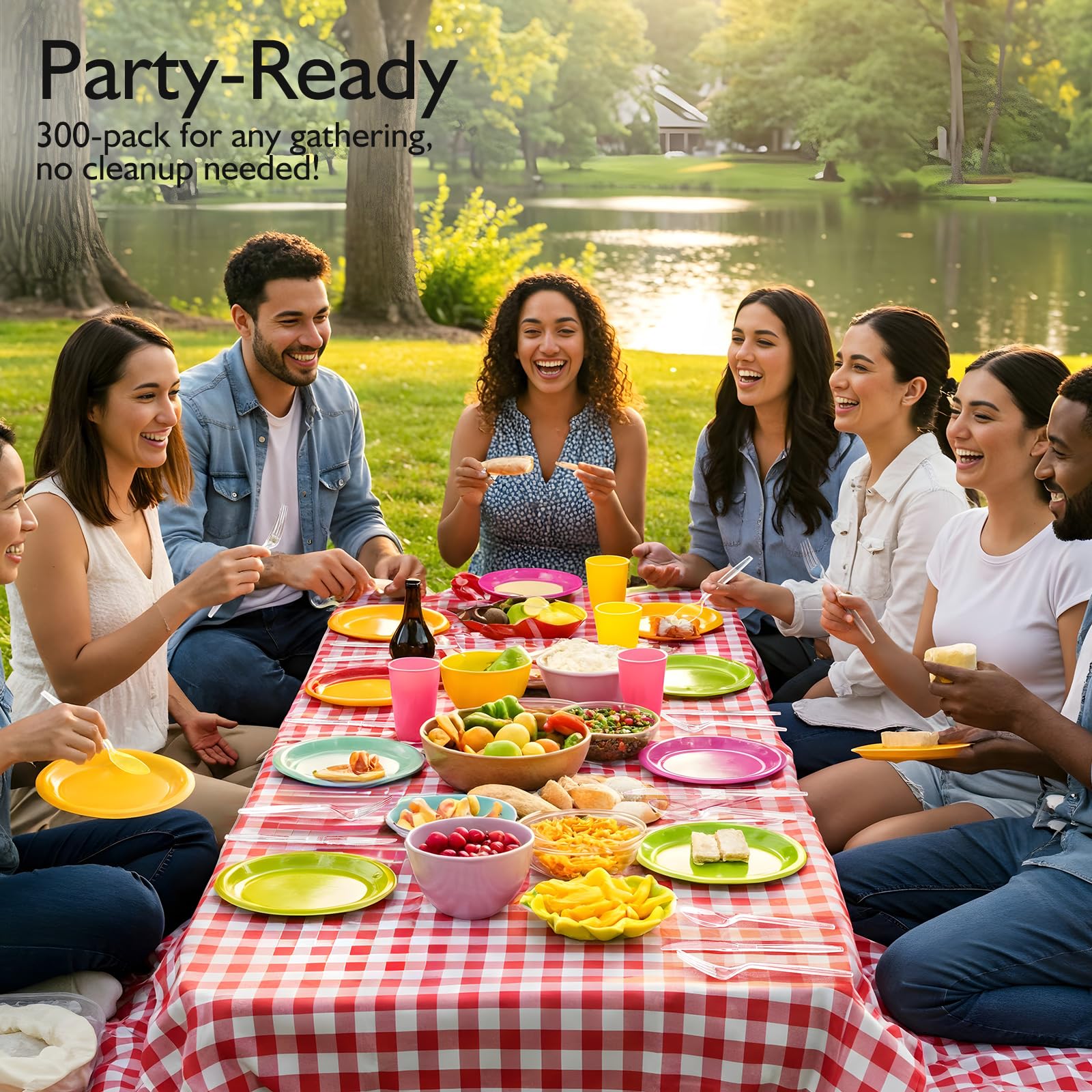VITEVER paquete de 300 unidades, gran volumen para catering