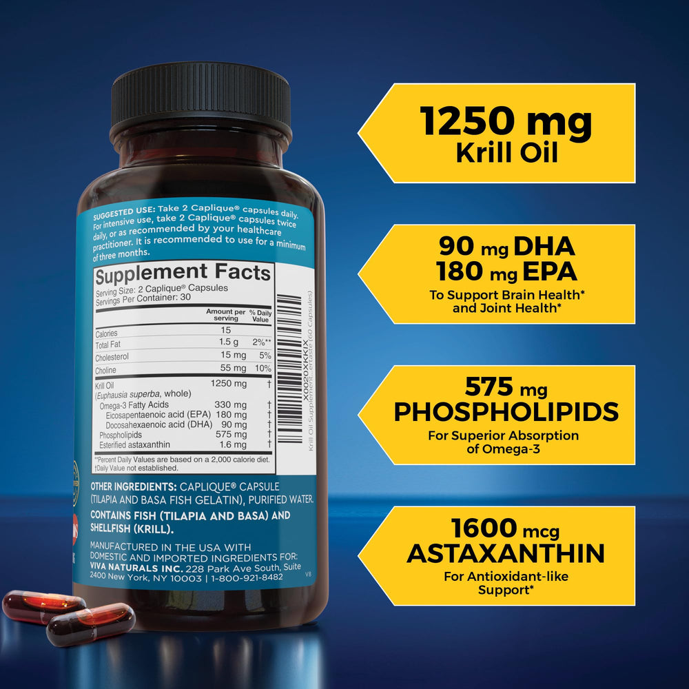 Viva Naturals imagen de aguas antárticas fuente sostenible del kril