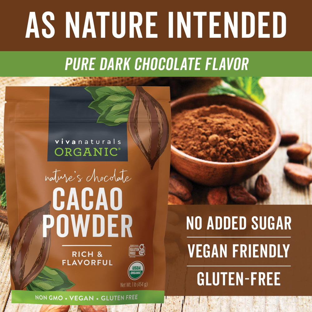 Viva Naturals chocolate caliente servido, resultado cremoso y rico