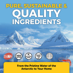 Viva Naturals etiqueta nutricional con datos de EPA, DHA y astaxantina