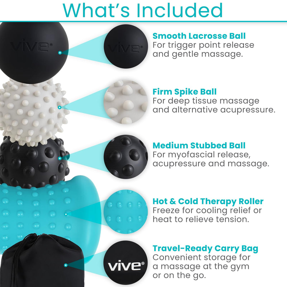 Vive set guardado en bolso portátil ideal para llevar al gimnasio