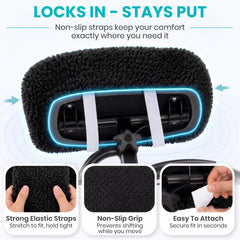 Vive Mobility funda montada en scooter uso confortable