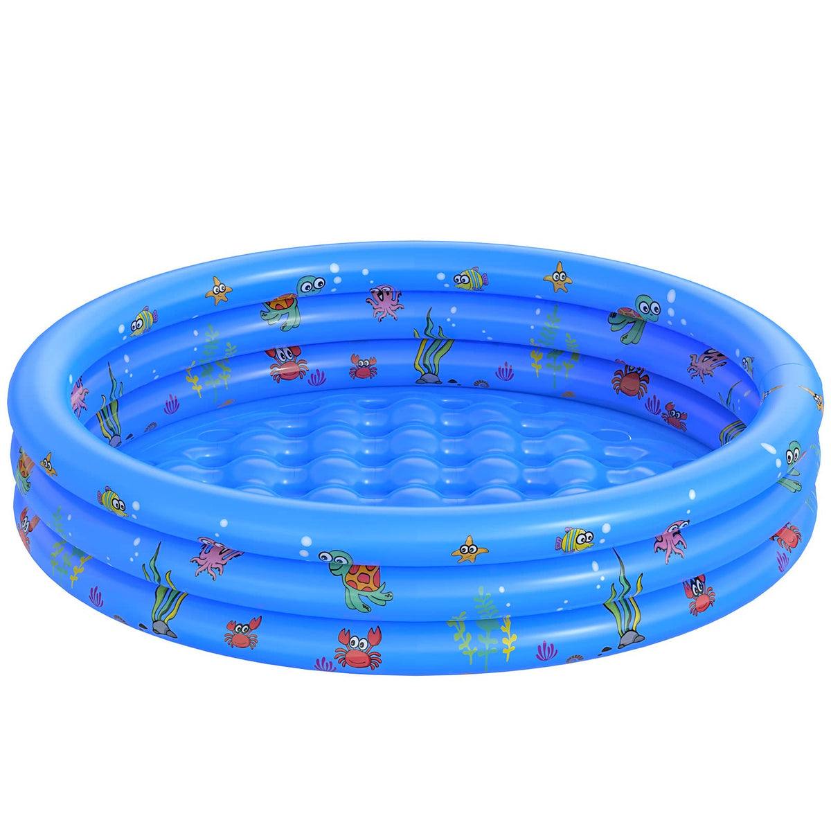 VIVI MAO frente del paquete mostrando la piscina y beneficios portátiles