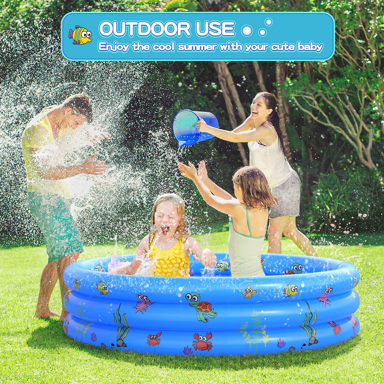 VIVI MAO uso alternativo como foso de bolas para juego versátil