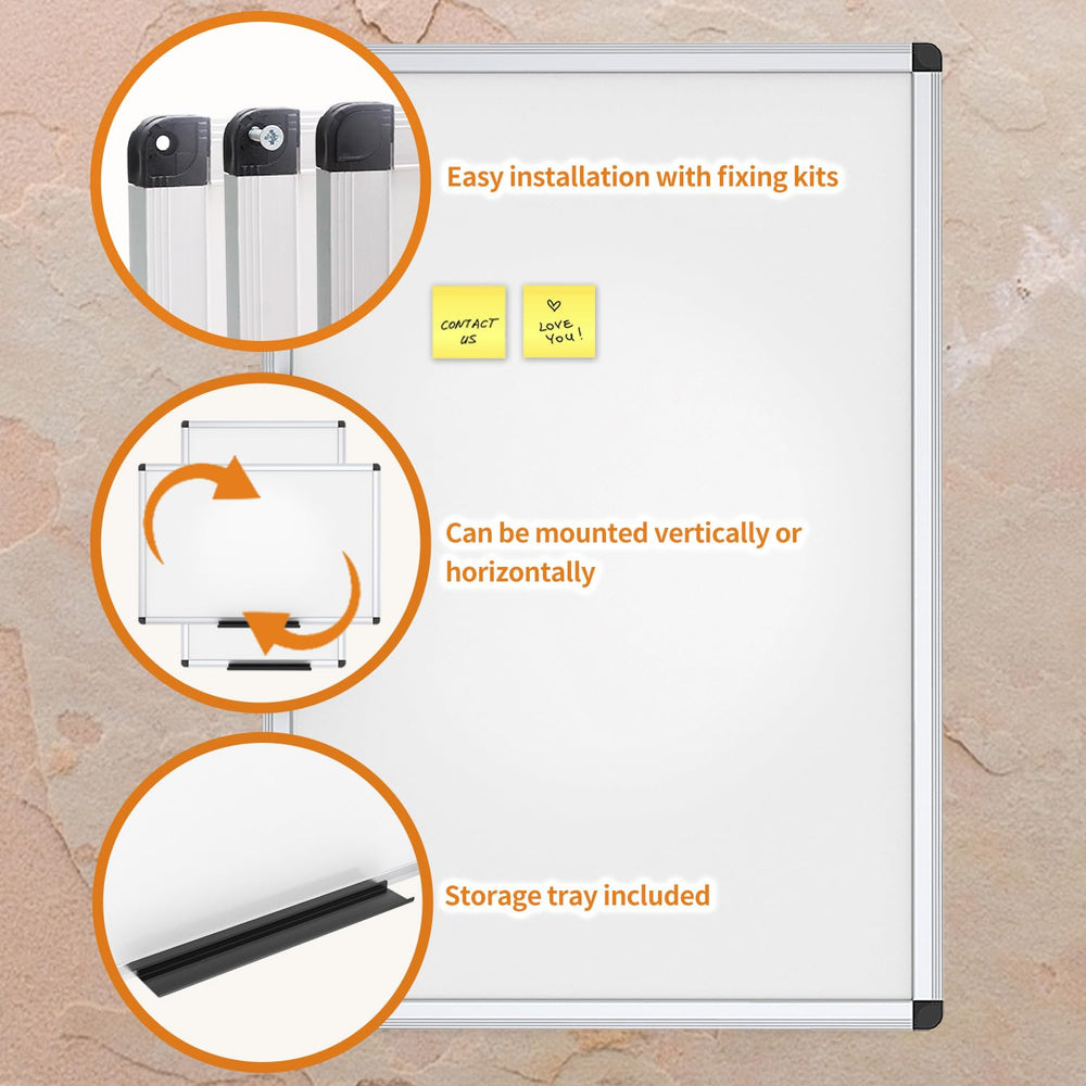 VIZ-PRO montaje en pared horizontal, instalación estable y versátil